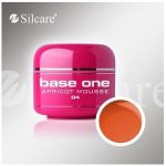 04 Apricot Muss base one żel kolorowy gel kolor SILCARE 5 g